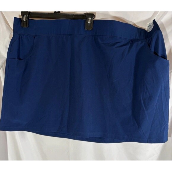 Reel Legends NWT Women’s 3 XL Navy 50 UPF Sun Protection Quick Dry Wicking Skort - Picture 1 of 6